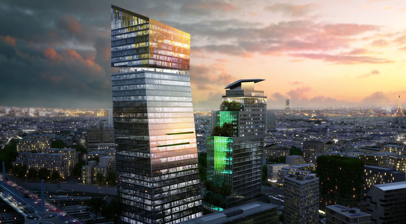 Duo Tower, First Green Certification of a commercial real estate loan in Europe